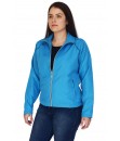 JAQUETA PLUS SIZE FEMININA - AZUL